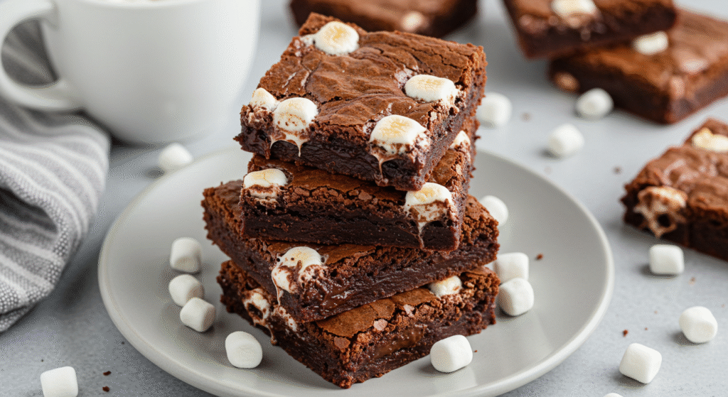 Hot Chocolate Brownies