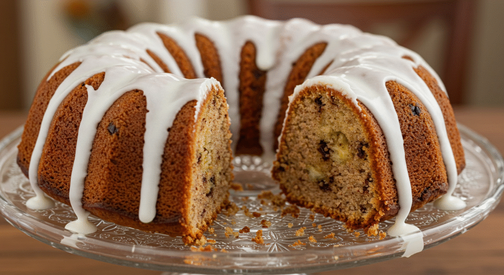 Banana Chocolate Chip Bundt Cake