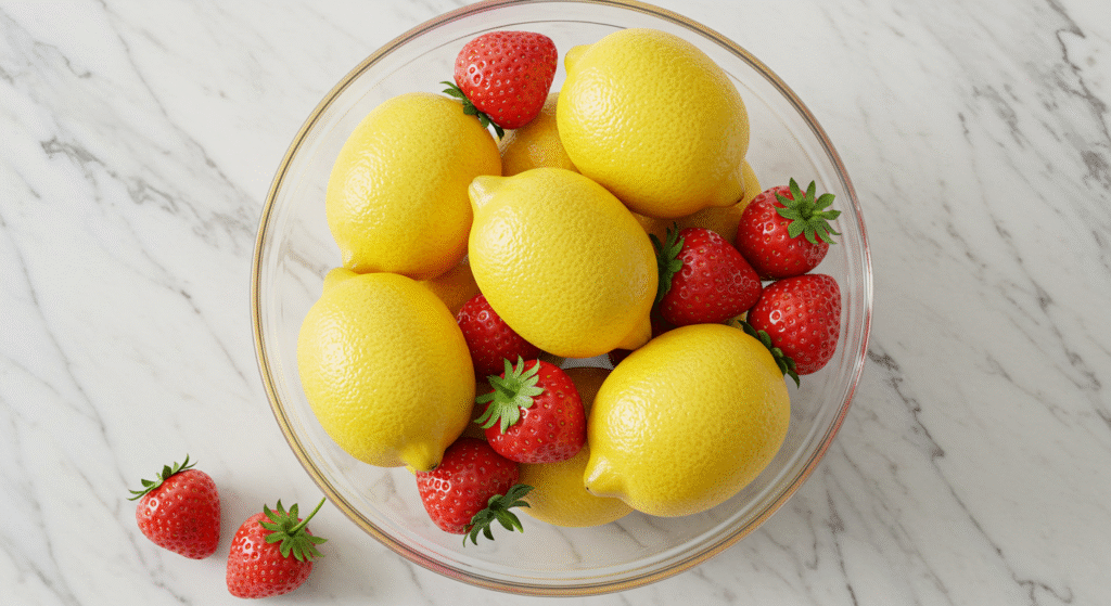 Fresh Strawberry Lemonade