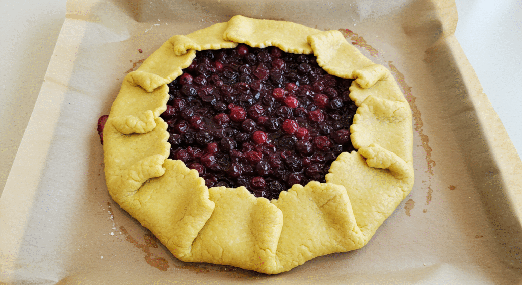 Blueberry Ginger Galette