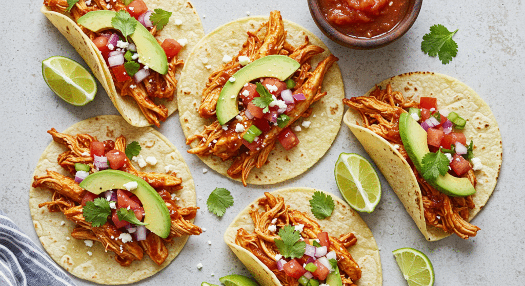 Crockpot Taco Chicken