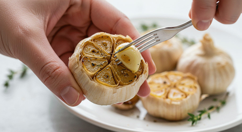 How to Roast Garlic and Red Pepper