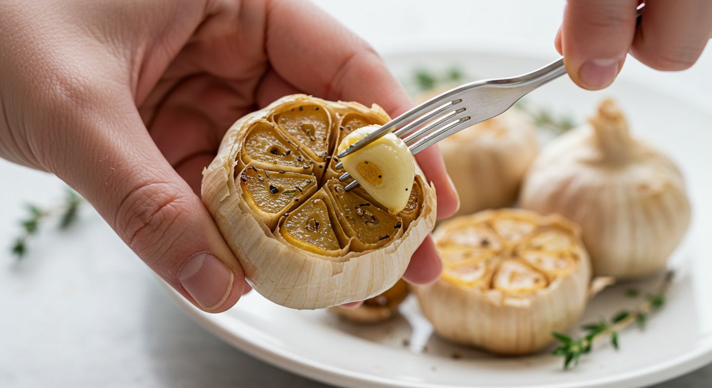 How to Roast Garlic and Red Pepper