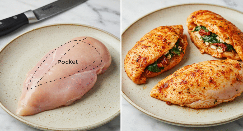 stuffed chicken breast