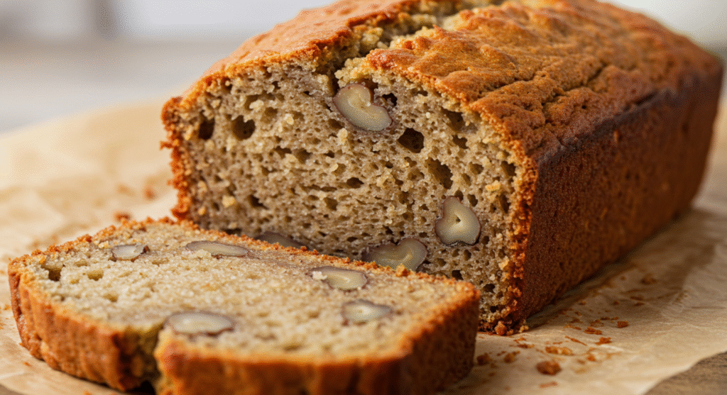 healthy banana bread