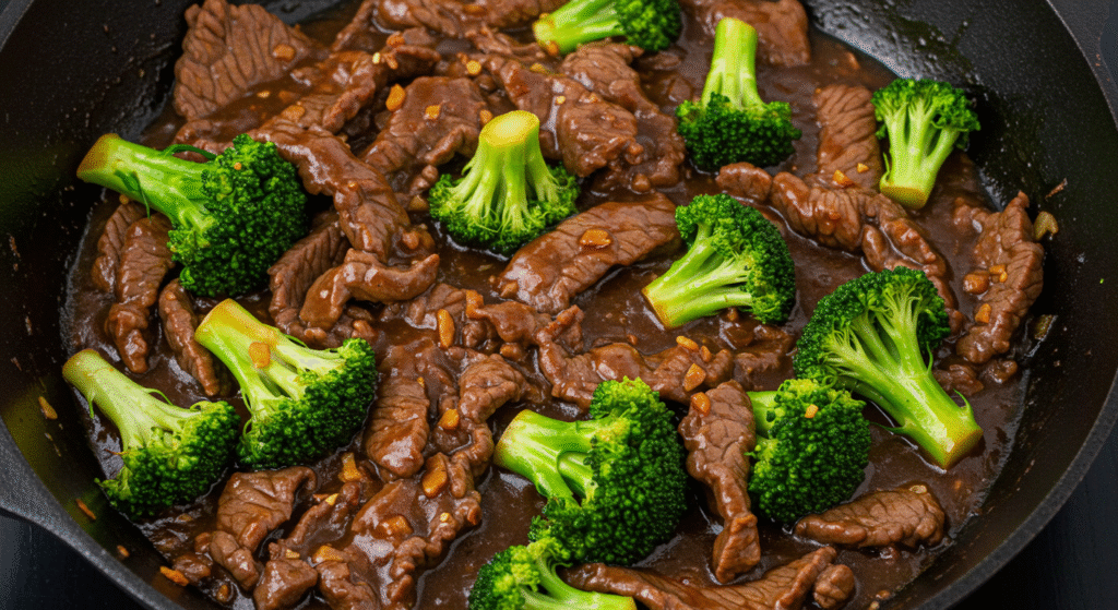 Chinese Beef and Broccoli