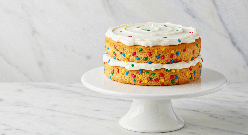 simple birthday cake