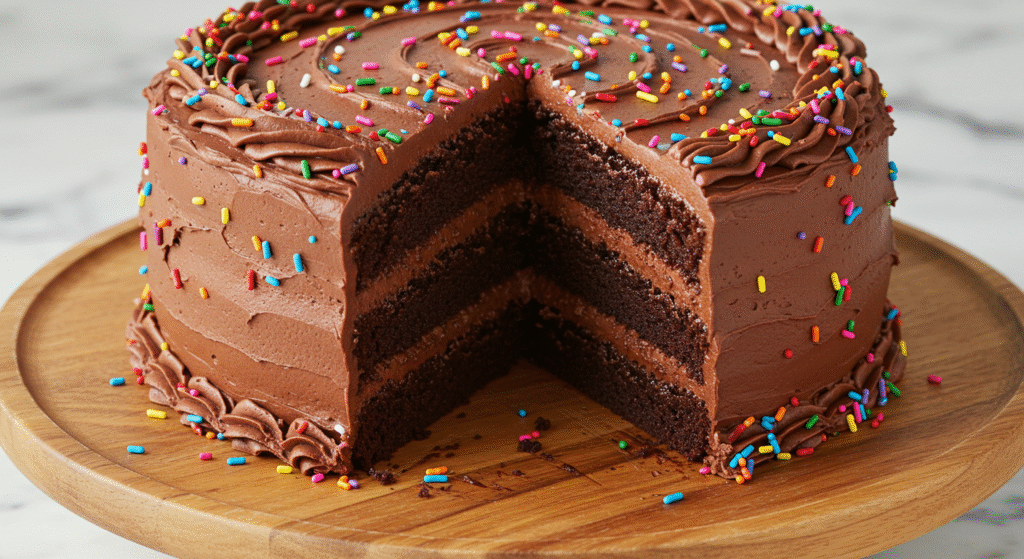 chocolate birthday cake