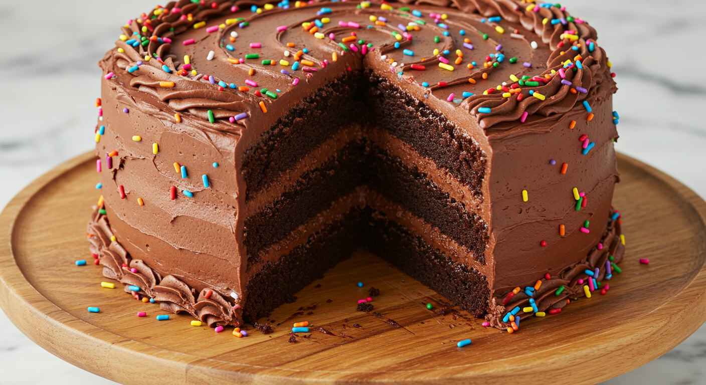 chocolate birthday cake