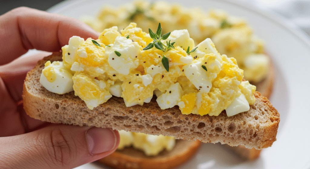 Baked Feta Eggs