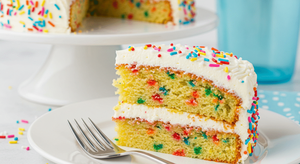simple birthday cake