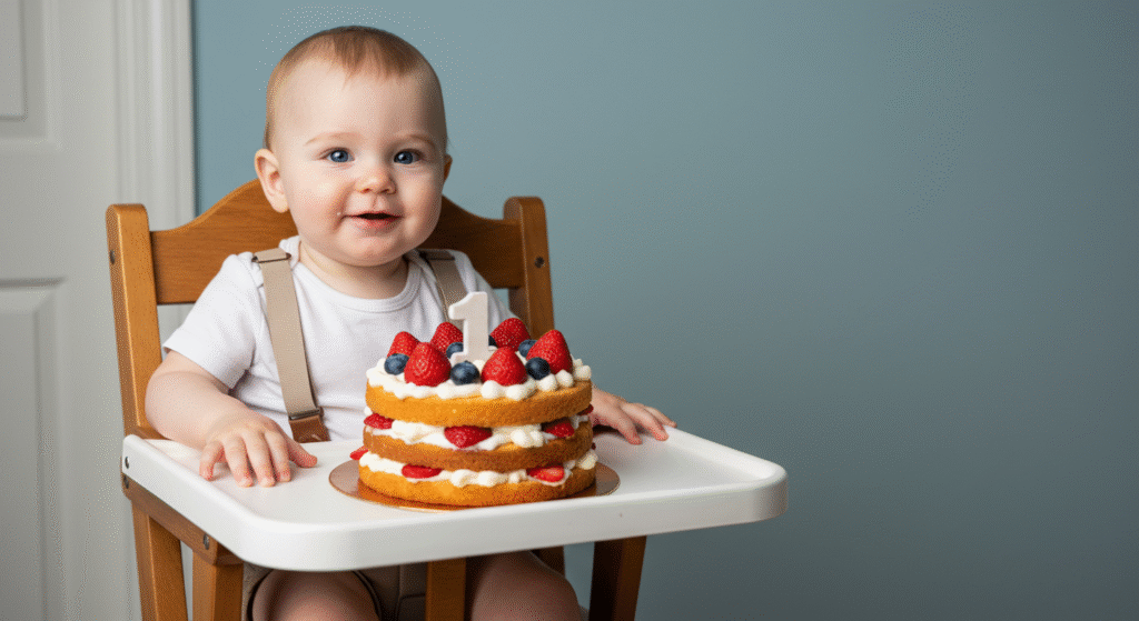 first birthday cake