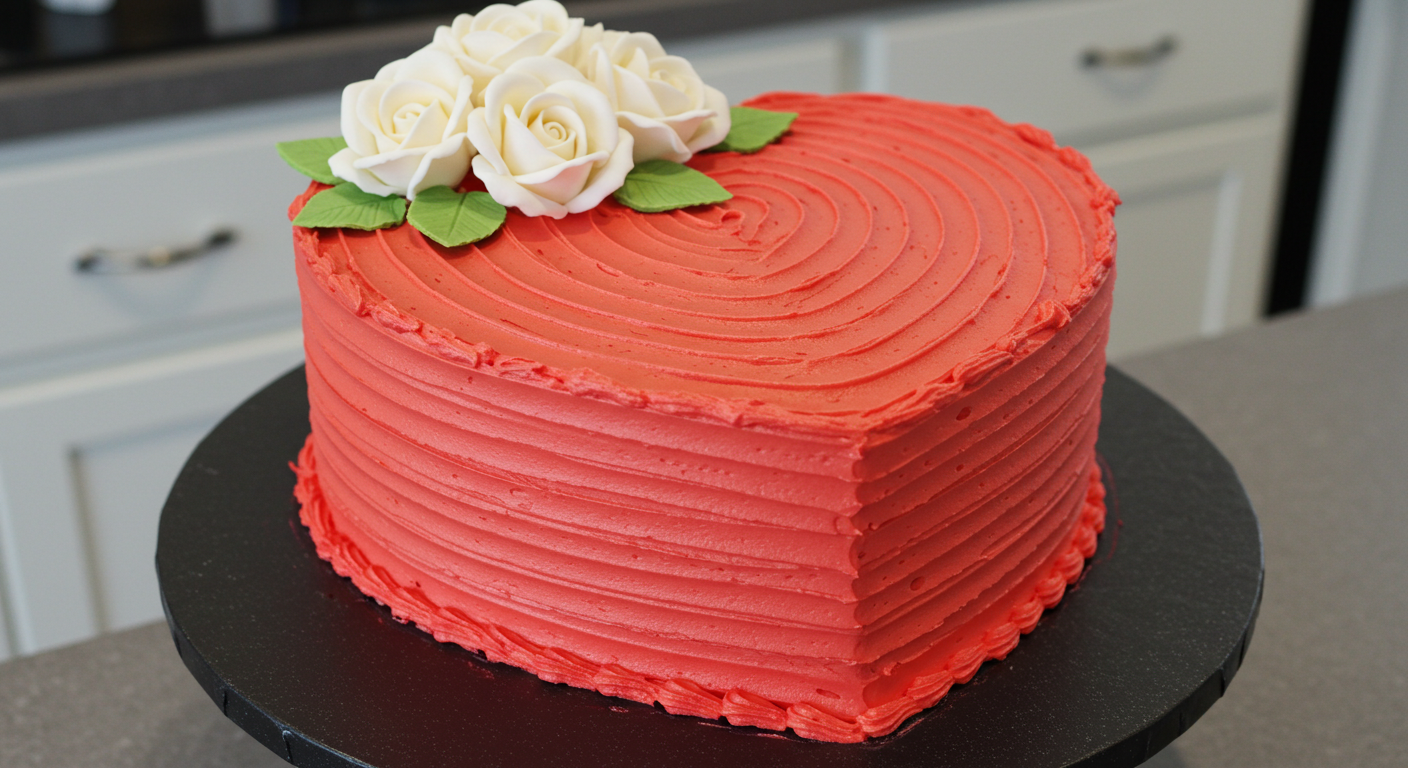 heart cake