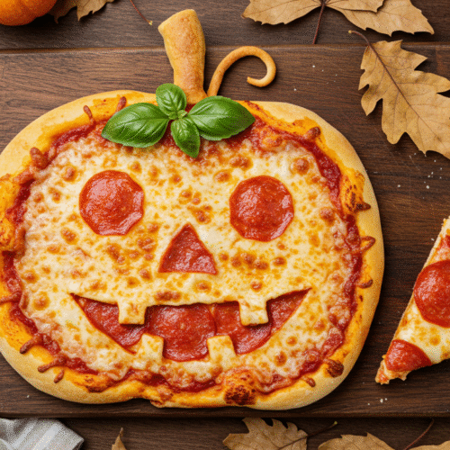 halloween pizza
