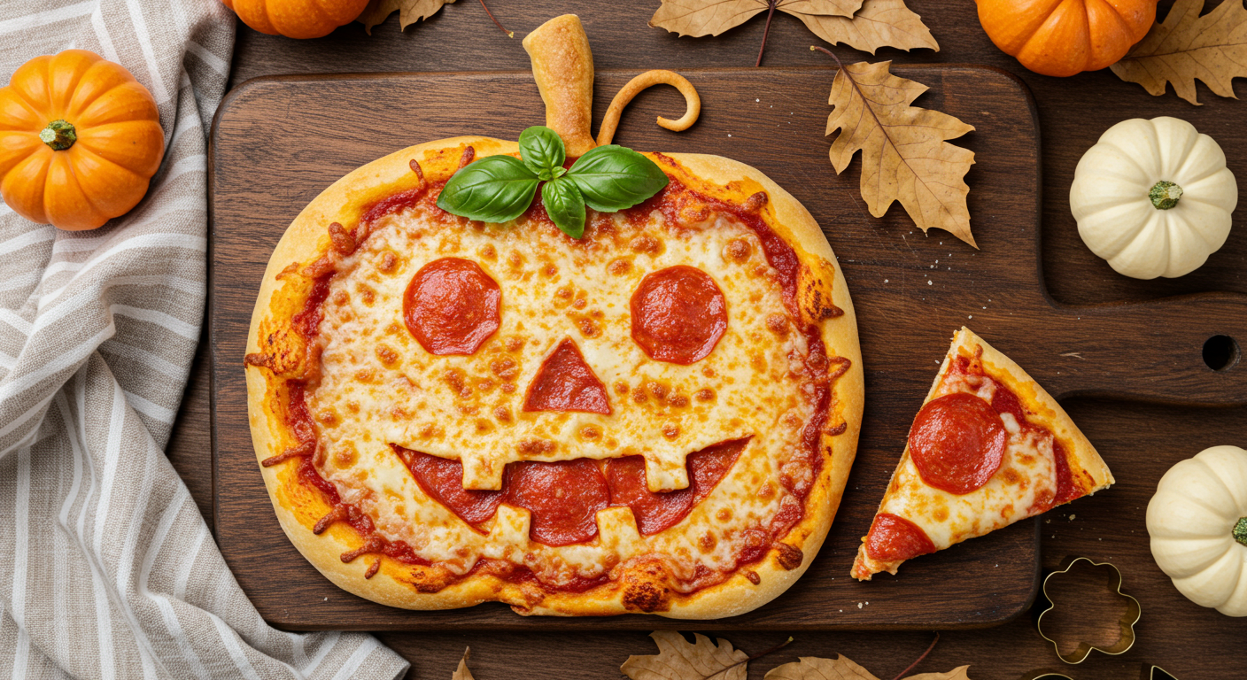 halloween pizza