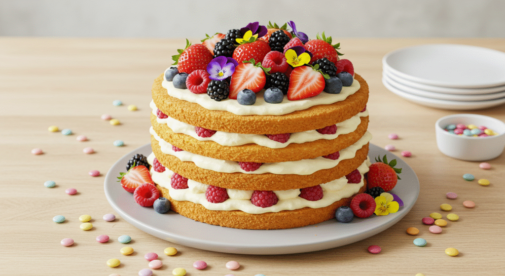 naked cake birthday