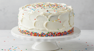 simple birthday cake