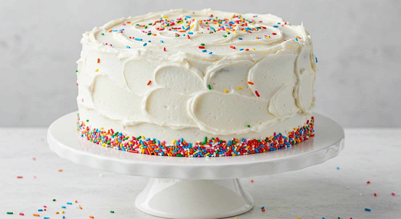 simple birthday cake
